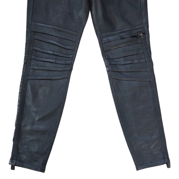 G-Star Raw 1914 3D Skinny Casual Jean Coated Black Womens 29/30 - Picture 6 of 12